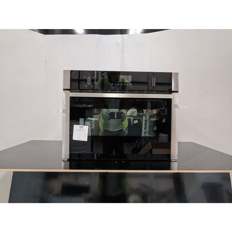Refurbished Neff N50 C1AMG84N0B Built In 44L Compact Combination Microwave Oven Stainless Steel