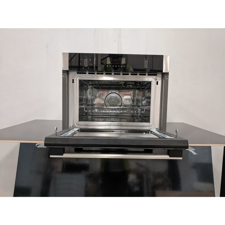 Refurbished Neff N50 C1AMG84N0B Built In 44L Compact Combination Microwave Oven Stainless Steel