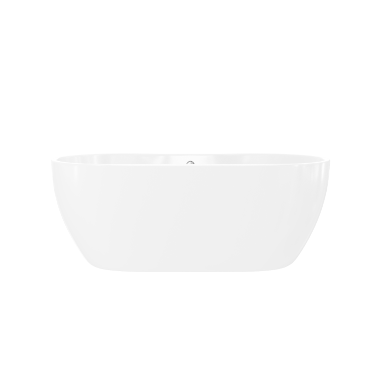 GRADE A1 - Lisbon Double Ended Freestanding Bath - 1650 x 750mm