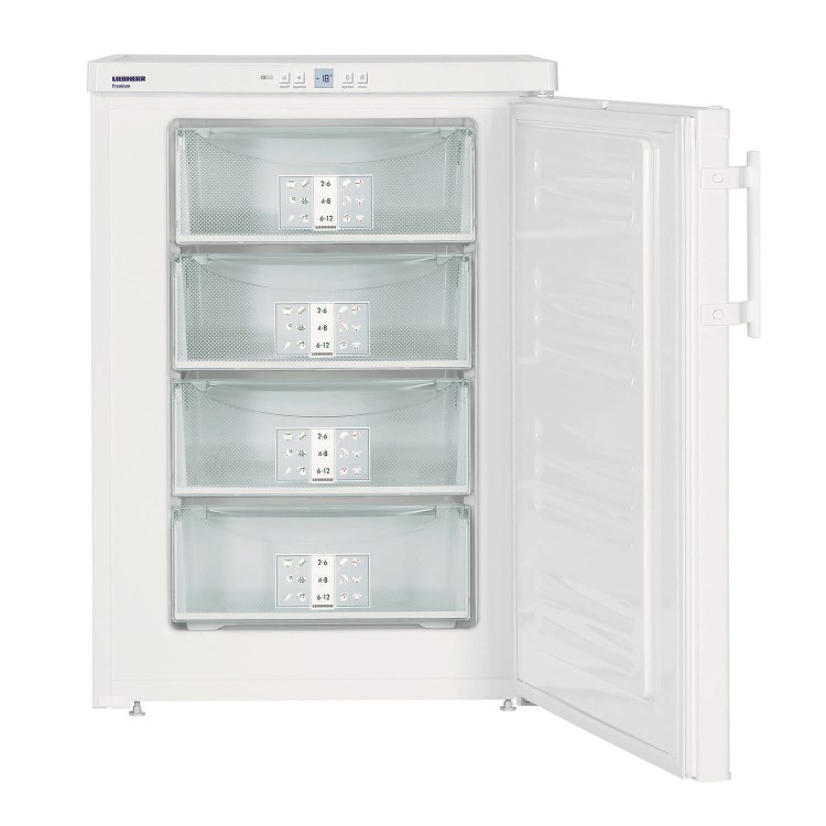 Refurbished Liebherr GP1486 Freestanding 103 Litre Undercounter Freezer White