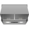 Neff D61MAC1X0B N30 60cm Integrated Cooker Hood - Silver