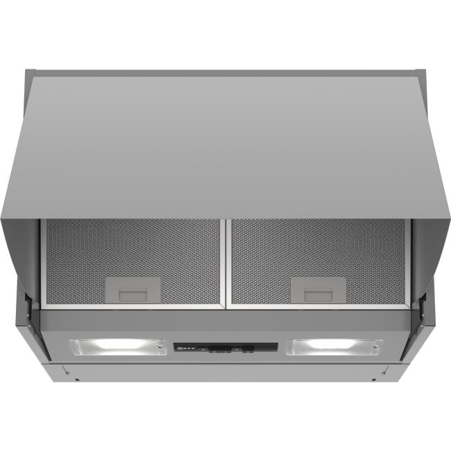 Neff D61MAC1X0B N30 60cm Integrated Cooker Hood - Silver