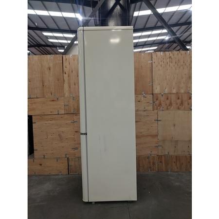 Refurbished electriQ EQ6040RETROCREAM Freestanding 244 Litre 60/40 Retro Fridge Freezer Cream