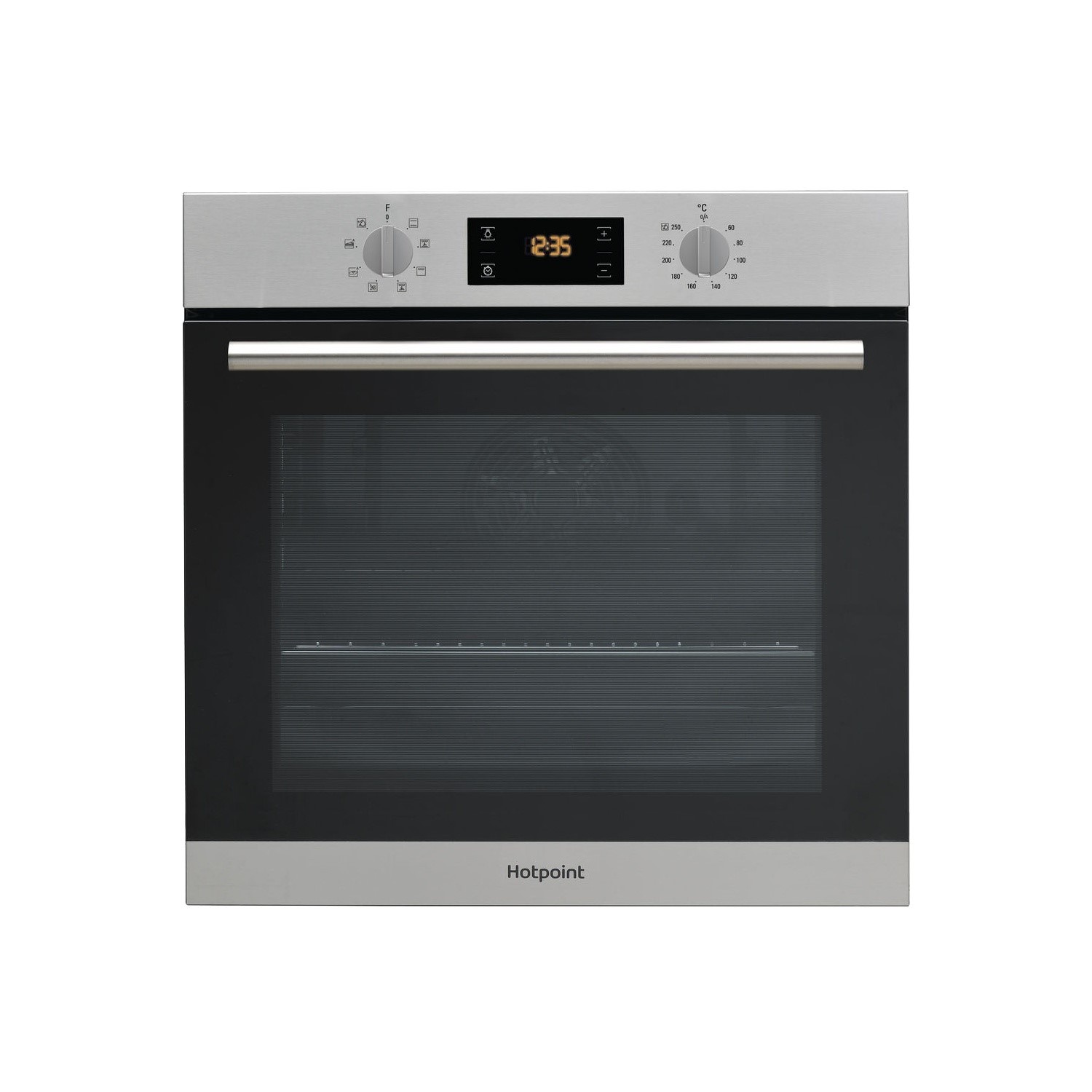Hotpoint Electric Fan Assisted Single Oven - Stainless Steel