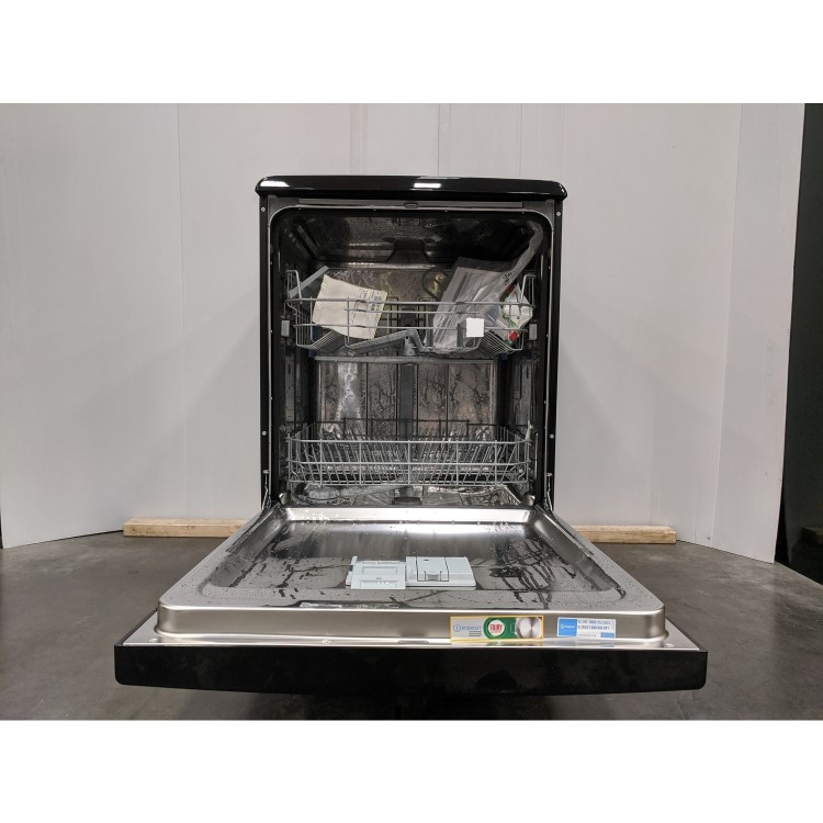Refurbished Indesit DFE1B19BUK 13 Place Freestanding Dishwasher Black