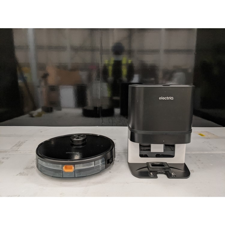 Refurbished electriQ MIMO Robot Vacuum Cleaner and Mop with Auto-empty Dock - 4000Pa Suction - LDS Laser navigation