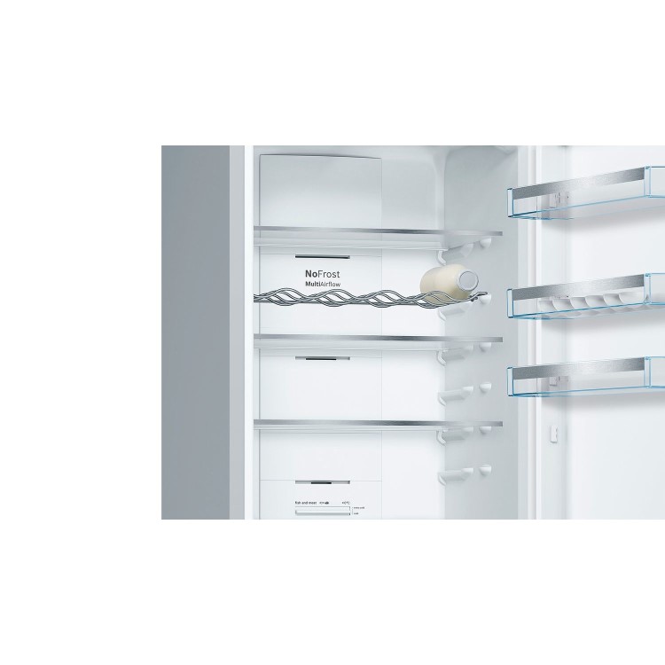Refurbished Bosch Series 4 KGN39IZEAG Freestanding 368 Litre 60/40 Frost Free Fridge Freezer