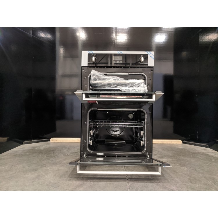 Refurbished Stoves STBI900G 60cm Double Built In Gas Oven Stainless Steel