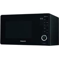 Refurbished Hotpoint MWH2621MB Ultimate Collection 25L 800W Flatbed Digital Microwave Black