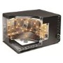 Refurbished Hotpoint MWH2621MB Ultimate Collection 25L 800W Flatbed Digital Microwave Black