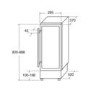 CDA 20 Bottle Freestanding Single Zone Wine Cooler - Black