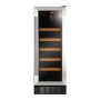 Refurbished CDA FWC304SS Freestanding 20 Bottle Single Zone Under Counter Wine Cooler Stainless Steel