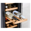 CDA 20 Bottle Capacity Single Zone Freestanding Under Counter Wine Cooler  - Stainless Steel