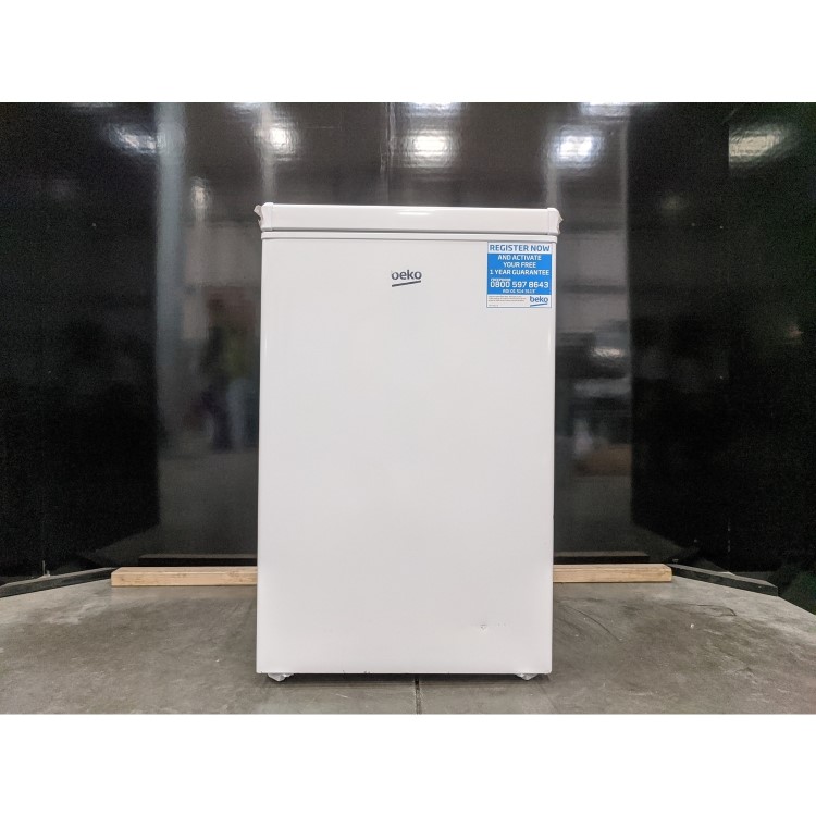 Refurbished Beko CF374W Freestanding 104 Litre Chest Freezer White