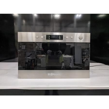 Refurbished Hotpoint MN314IXH 22L 750W Built In Microwave with Grill Stainless Steel