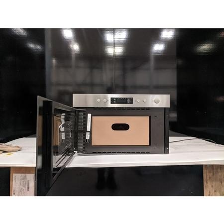 Refurbished Hotpoint MN314IXH 22L 750W Built In Microwave with Grill Stainless Steel