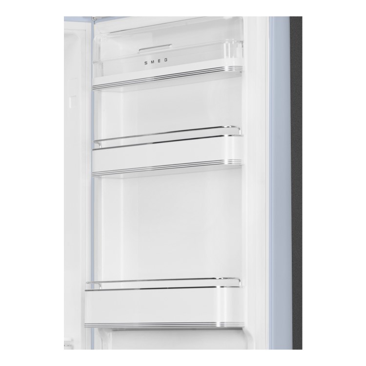 Refurbished Smeg FAB32LPB3UK Freestanding 301 Litre 60/40 Frost Free Fridge Freezer Blue