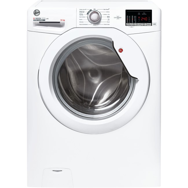 Hoover H-Wash 300 10kg 1400rpm Freestanding Washing Machine - White