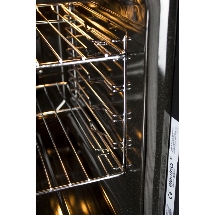 electriQ Plug In Self Cleaning Electric Single Oven - Stainless Steel