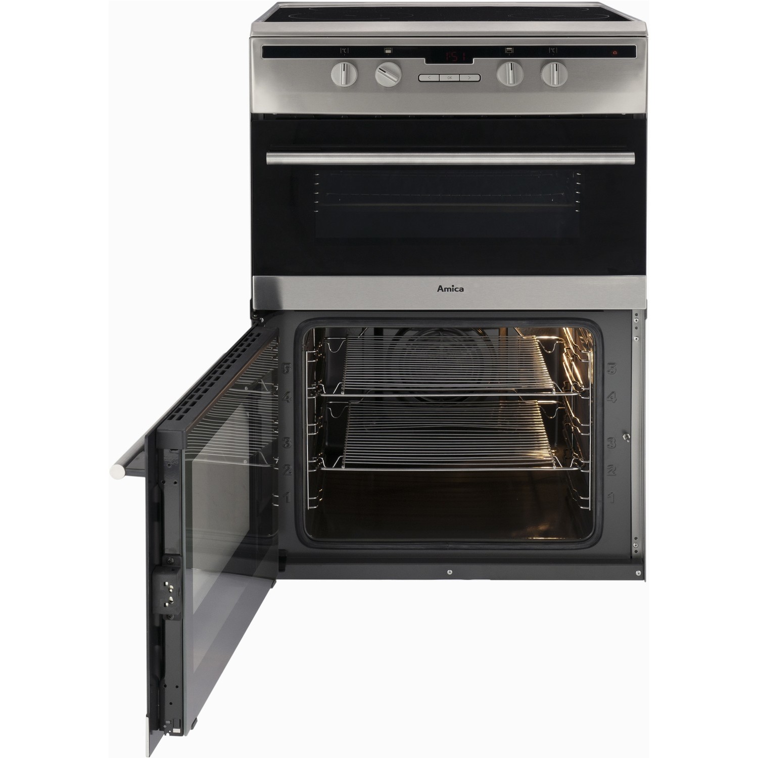 amica stainless steel cooker