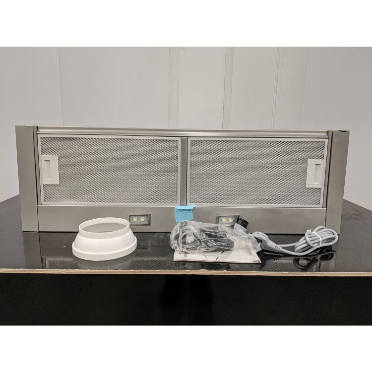 Refurbished Bosch Serie 4 DFS097A50B 90cm Telescopic Canopy Cooker Hood Silver