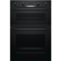 Bosch Series 4 MBS533BB0B Built-In Electric Double Oven - Black