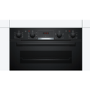 Bosch Series 4 MBS533BB0B Built-In Electric Double Oven - Black