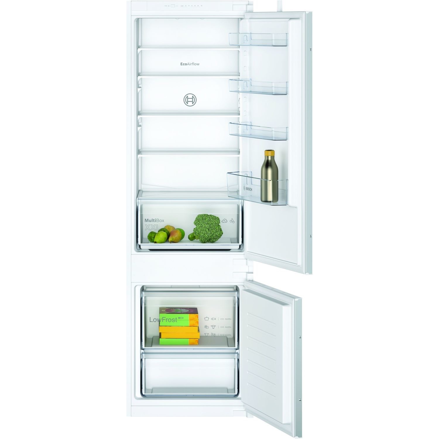 Bosch Serie 2 268 Litre 70/30 Integrated Fridge Freezer