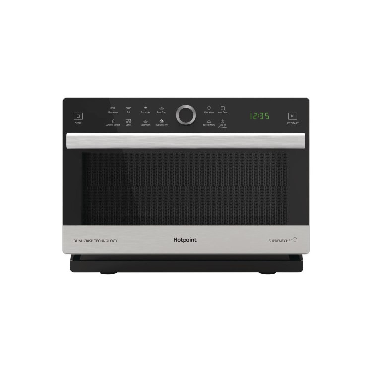 Refurbished Hotpoint Supreme Chef MWH338SX 33L 900W Combination Microwave Oven Stainless Steel