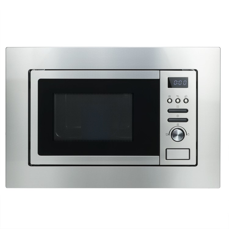 Refurbished electriQ EIQMOGBI20 Built In 20L with Grill 800W Microwave Stainless Steel