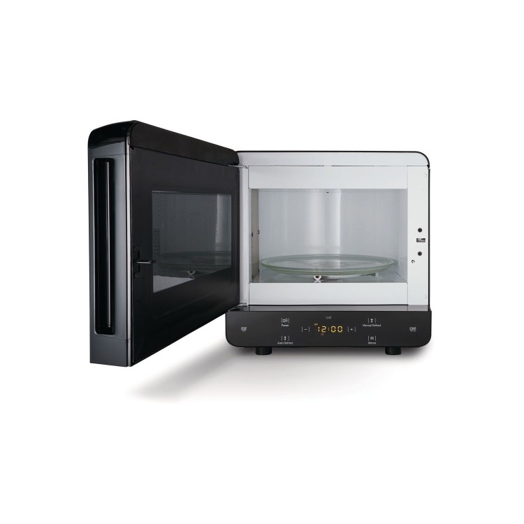 Hotpoint XtraSpace Curve 13L Digital Microwave - Black