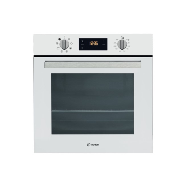 Indesit Aria Electric Fan Single Oven - White