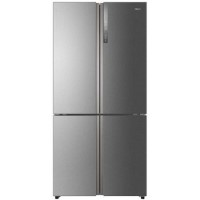 Refurbished Haier Cube Series HTF-610DSN7 Freestanding 610 Litre 70/30 Frost Free Fridge Freezer Stainless Steel