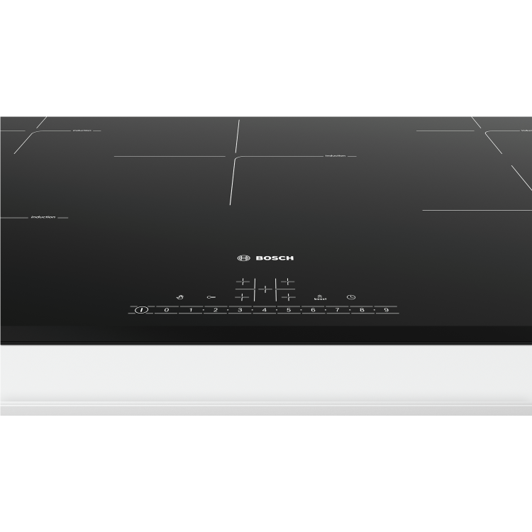 Refurbished Bosch PIV851FB1E Serie 6 802mm Five Zone Induction Hob With Three Bevelled Edges