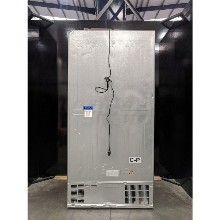 Refurbished Haier HTF-610DM7 610 Litre American Fridge Freezer Stainless Steel