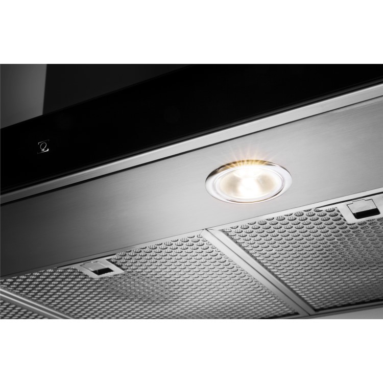 Hotpoint 60cm Slimline Touch Control Chimney Cooker Hood - Stainless Steel