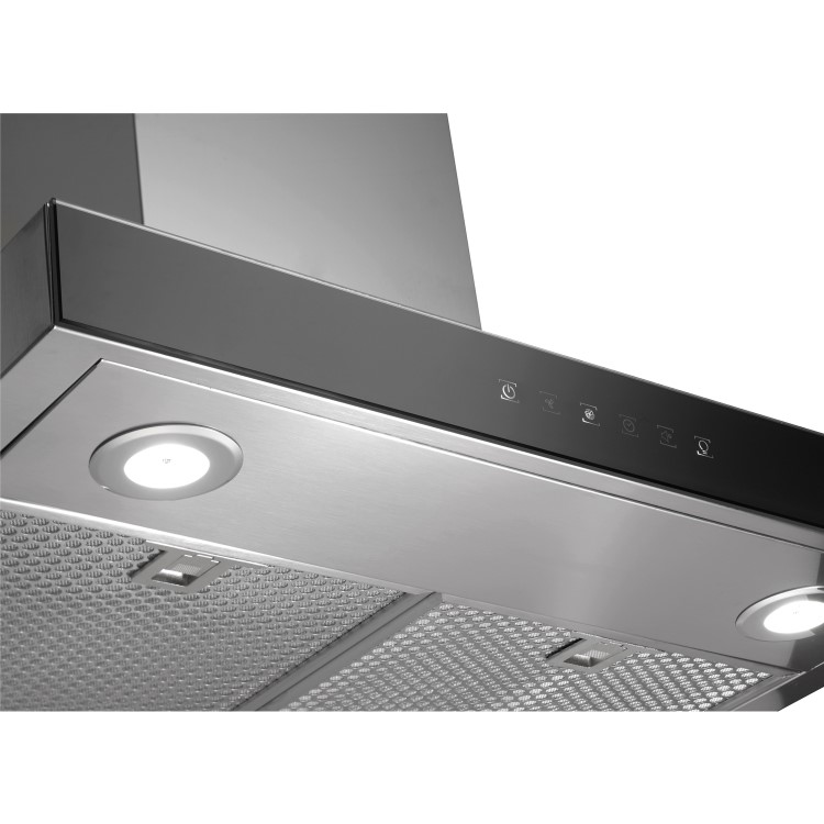 Hotpoint 60cm Slimline Touch Control Chimney Cooker Hood - Stainless Steel