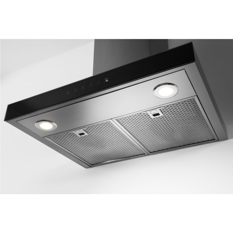 Hotpoint 60cm Slimline Touch Control Chimney Cooker Hood - Stainless Steel