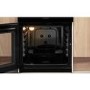 Refurbished Hotpoint HD5G00CCW 50cm Double Cavity Gas Cooker with Lid White