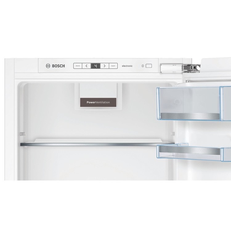 Refurbished Bosch Serie 6 KIR81AFE0G Integrated 319 Litre Tall Fridge