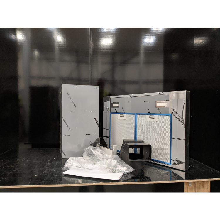 Refurbished Smeg KBT700XE 70cm Slimline Chimney Cooker Hood Stainless Steel