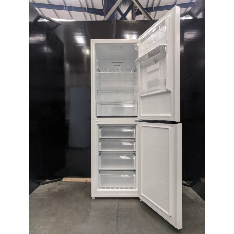 Refurbished Hoover H1826MNB5WWK Freestanding 308 Litre 50/50 Frost Free Fridge Freezer with Water Dispenser White