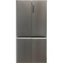 Refurbished Haier Cube 90 Series 5 HTF-540DP7 500 Litre American Fridge Freezer Stainless Steel