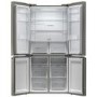 Refurbished Haier Cube 90 Series 5 HTF-540DP7 500 Litre American Fridge Freezer Stainless Steel