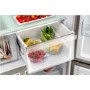 Refurbished Haier Cube 90 Series 5 HTF-540DP7 500 Litre American Fridge Freezer Stainless Steel