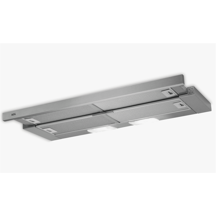 Refurbished AEG DPB3931S 90cm Telescopic Canopy Cooker Hood Silver