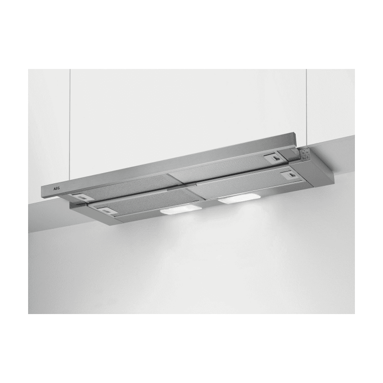 Refurbished AEG DPB3931S 90cm Telescopic Canopy Cooker Hood Silver