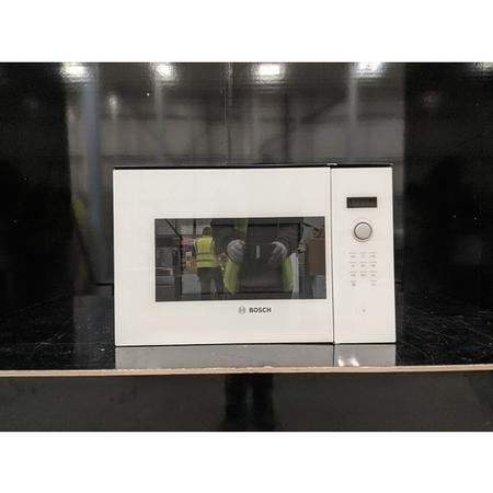Refurbished Bosch BFL523MW0B Series 4 20L 800W Built In Microwave White
