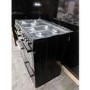 Refurbished Beko KDVF100K 100cm Dual Fuel Range Cooker Black
