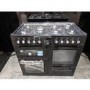 Refurbished Beko KDVF100K 100cm Dual Fuel Range Cooker Black